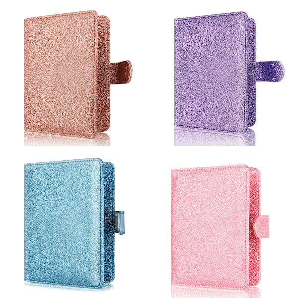 Kiiltävä passipidikelompakko RFID-esto case passin cover Pink