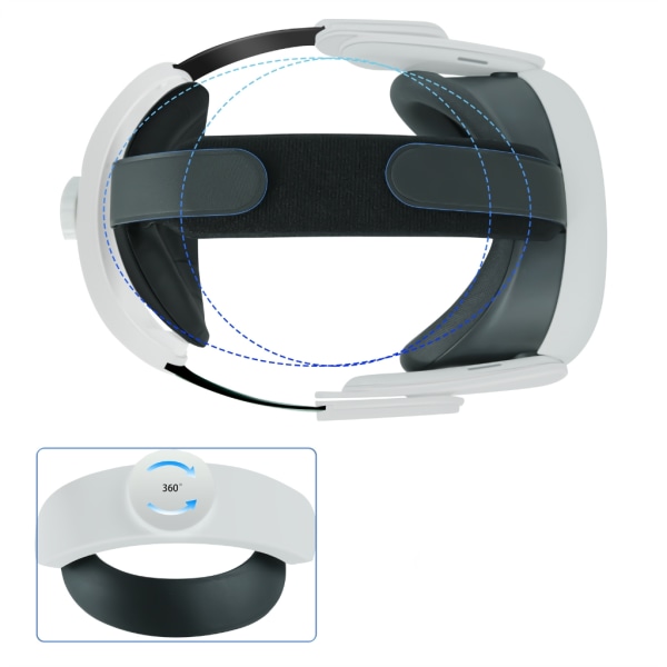 Huvudrem för 3 VR-tillbehör Rem Comfort Justerbart pannband