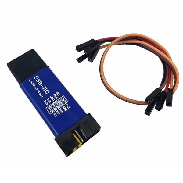 3.3V 5V Kompatibel USB til I2C Programmer Emulator til Flere Platforme