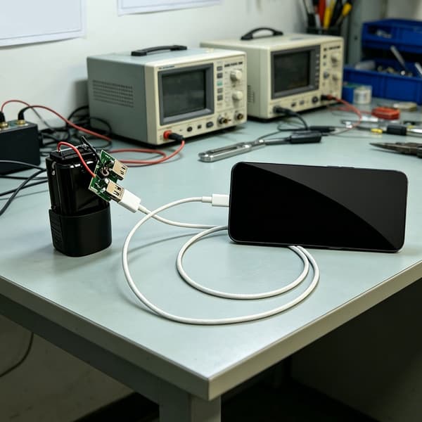 Dobbelt USB-udgangsoplader til 16,8V batterier opladningsmodul til rejser