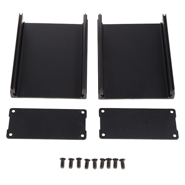 Aluminium PCB instrumentboks DIY kabinet elektronisk projekt til sag 100*76*35m