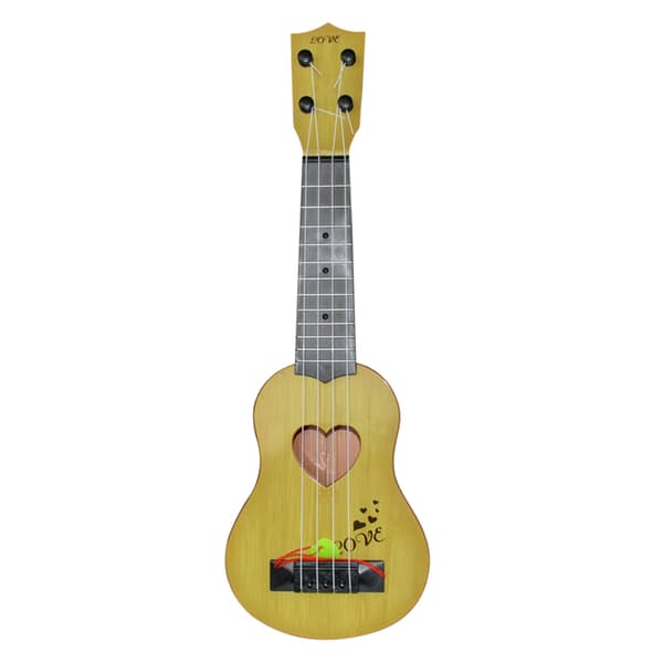 Sopran Ukulele för barn, gitarr Ukulele Toddler Hawaiian Ukalalee Starter Khaki