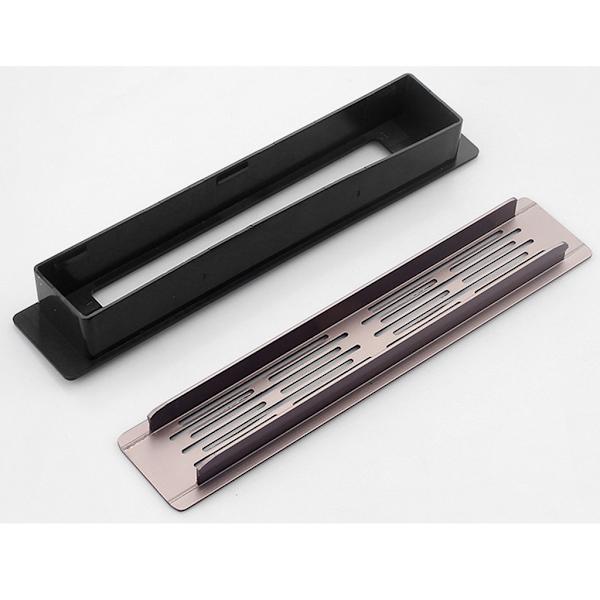2 st Dubbla Lager Ventilationsnät Panel Aluminiumlegering Luftventilgaller