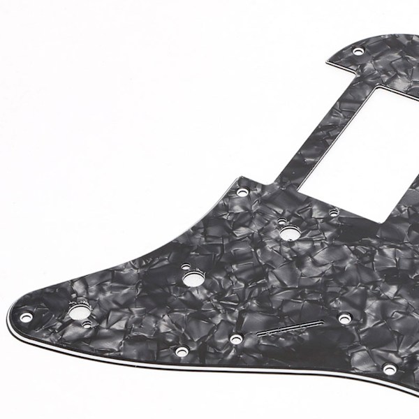 Elektrisk gitarr plektrumskydd skrap platta för Fender Strat delar 3Ply