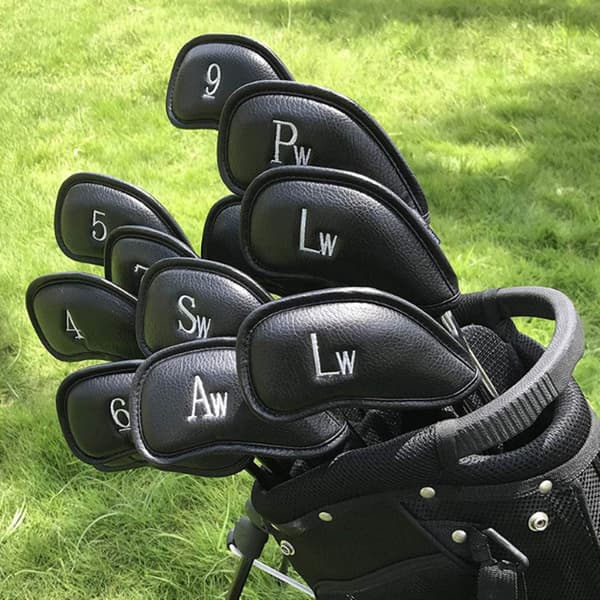 PU Læder Golf Jern Head Covers til Ping til Taylormade til Co