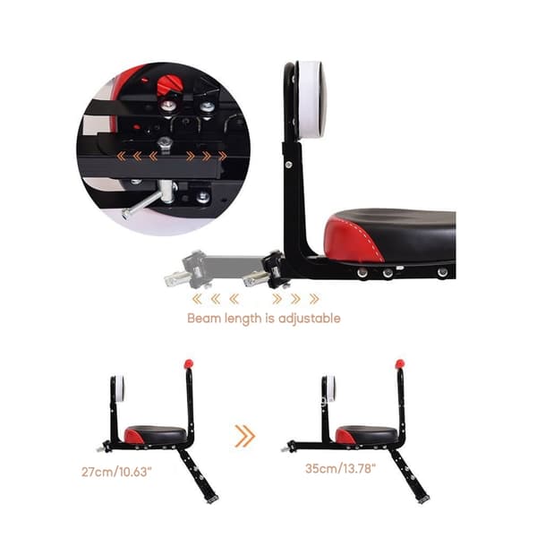 Barnesykkelsete Avtakbart Barnesykkelsete Frontmontert Barnesykkelsete Style C
