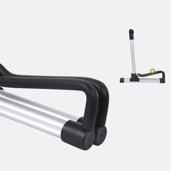 Bærbar stativ gitarstativ holder instrument for akustisk elektrisk bass Gray