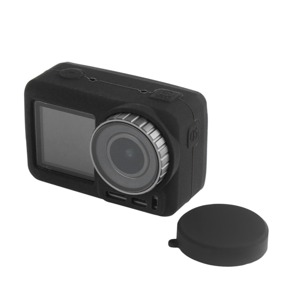 för Osmo-Action Camera Cover med linsskydd Black