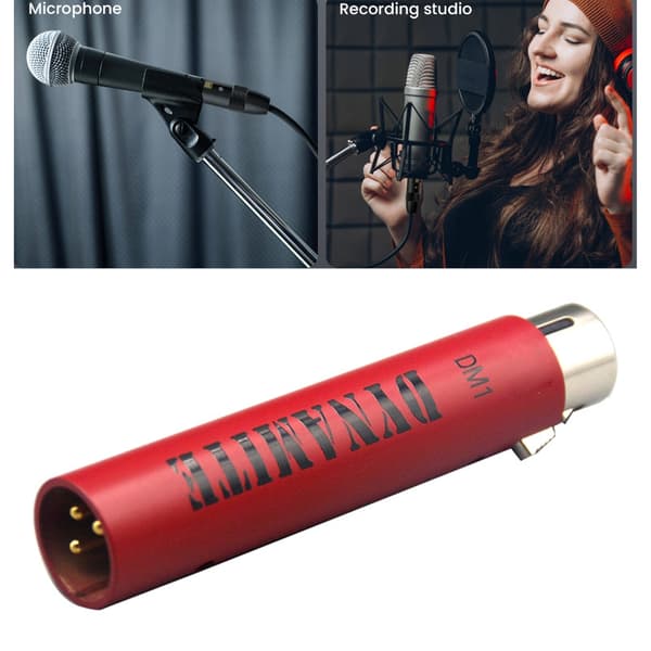 Inline Mic Preamp Electronics DM1 Aktiv Inline Mikrofonforforsterker