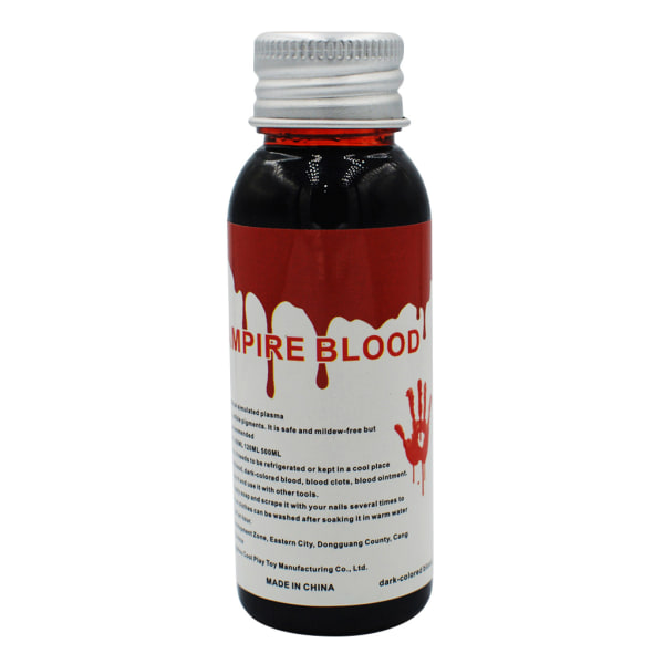 Superpraktiskt falskt blod för perfekt för att skapa blodiga scener för specialeffekter / filmer / drama eller underhållning Chen 60ml - 4