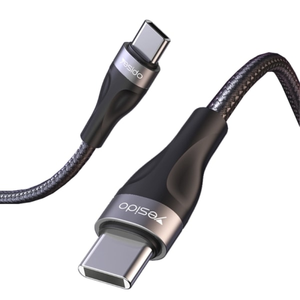 USB C till USB C-kabel Snabbladdningskabel 45W Kort USB C-laddningskabel för telefon 15 mobiltelefon surfplatta USB C billaddare