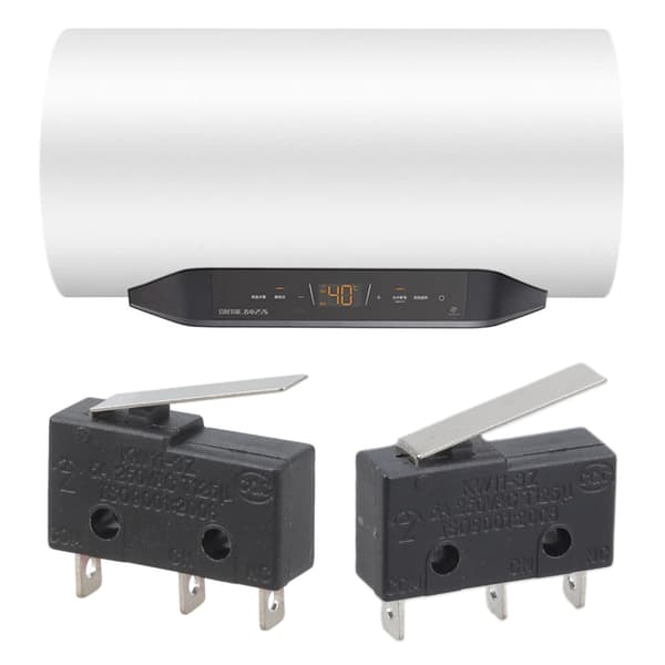 Varmvattenberedare Dörr Interlock Switch 3 Pin Micro Dörrrelä Switch Hållbar
