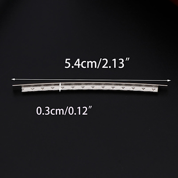 Pakke med 24 stk elektrisk gitar kobberbåndbåndsett for LP SG 2,2 mm