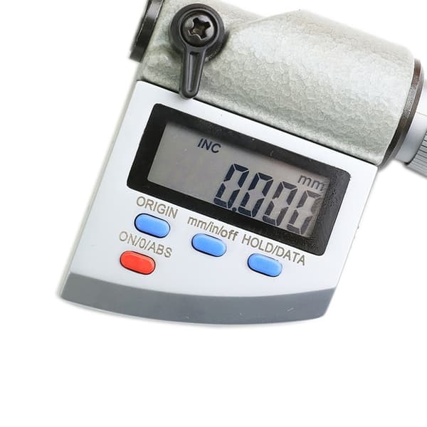 0.001mm Digital Elektronisk Mikrometer 0-25mm Mikron Utvändiga Mikrometer Mätare