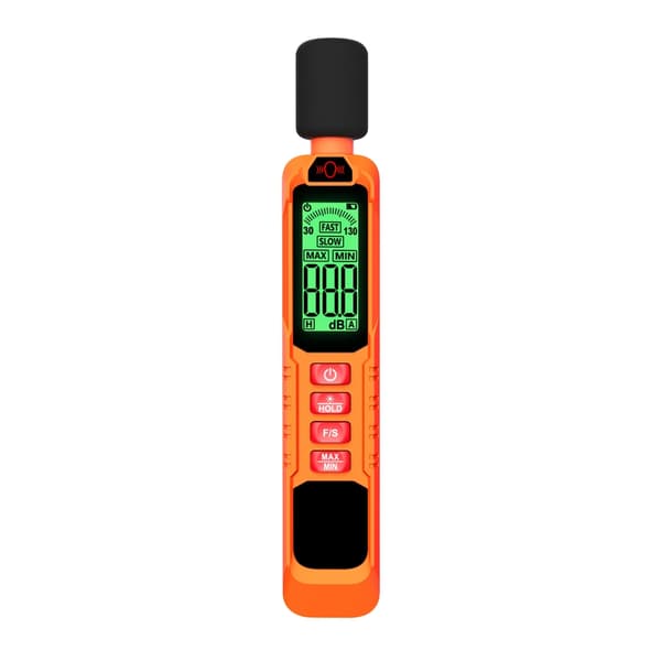Støjmålingsinstrument Meter 30~130dB Lydniveau Meter Decibel Meter