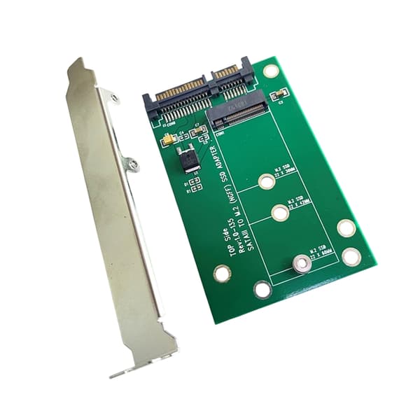 M.2 SATA3.0-stasjon til SATA3.0-adapter Rask hastighet 6 Gbps overføring for 2230