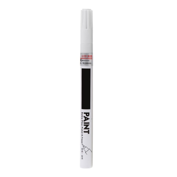 Universal 0,7 mm för Extra Fine Point Permanent Paint Metallic Marker Pen DIY Art