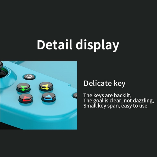 Trådlös spelkontroll Teleskopisk spelkontroll för Android iOS-enheter PC Bluetooth-kompatibel joystick null - 7