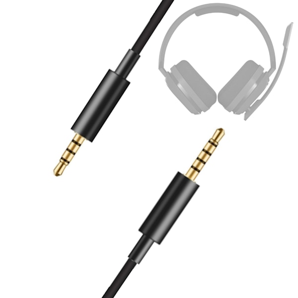 Universel 3,5 mm øretelefonledning til A10 A40 A30 A50 Astro headset, langtidsholdbar