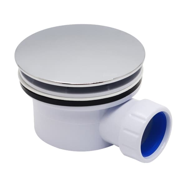 Elegant plast høystrømsavfall 90 mm plastdusjbrett Avfallsbaderomstilbehør null - 2