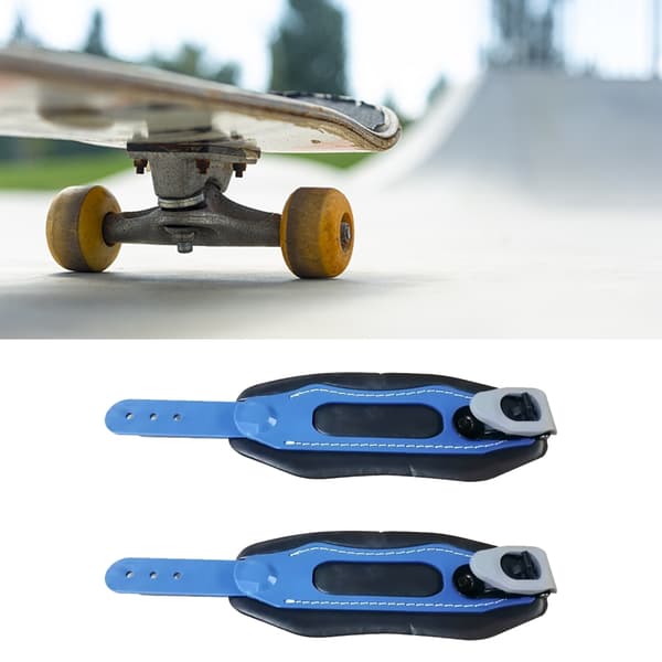 Pakke Med 2 Standard Ankelstropper Til Snowboardbindinger, Skøjter Og Skateboards