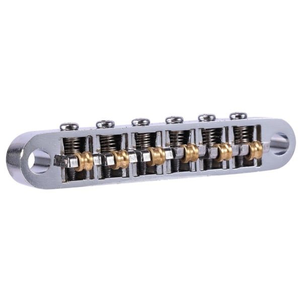 Gitarr Zinklegering 6 Strängar Tune O-Matic Stil Gitarrstall Zinklegering Sadel Golden