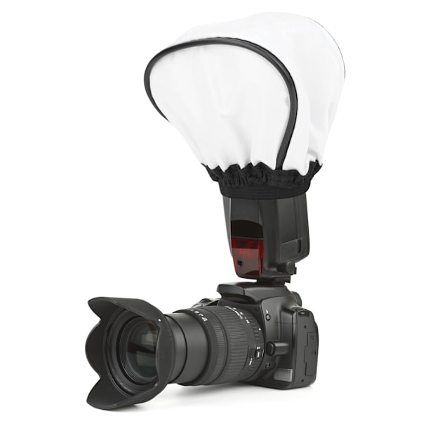 2x Softboks Diffuser for Foto Speedlite Blitslys