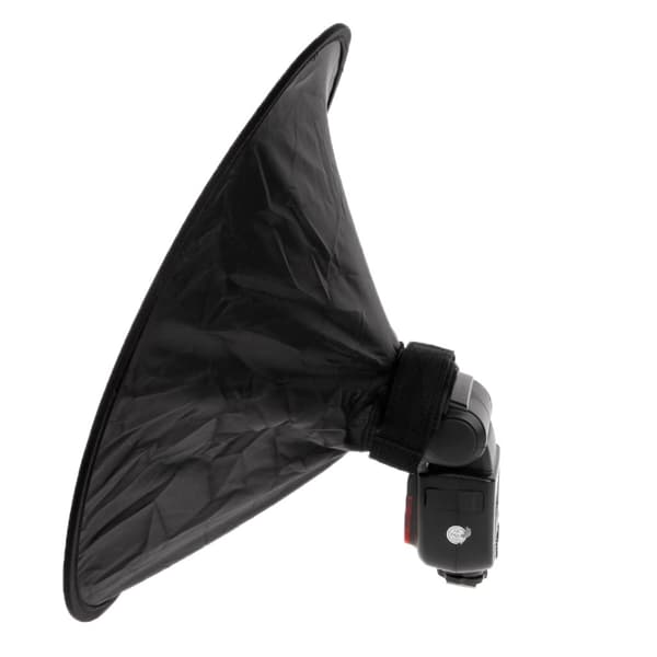 Universal 42cm Rund Studioblixt Softbox Speedlite Diffuser Reflektor Rem Ny