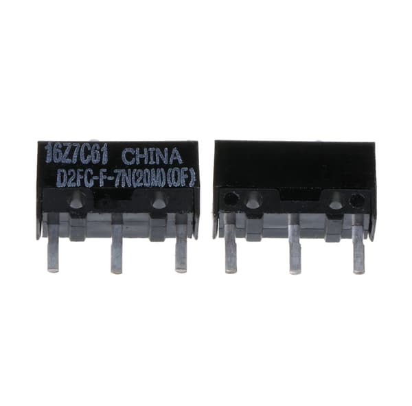 2 stk. Muse Mikro Switch D2FC-F-7N (20M)(OF) til Micro soft-knap