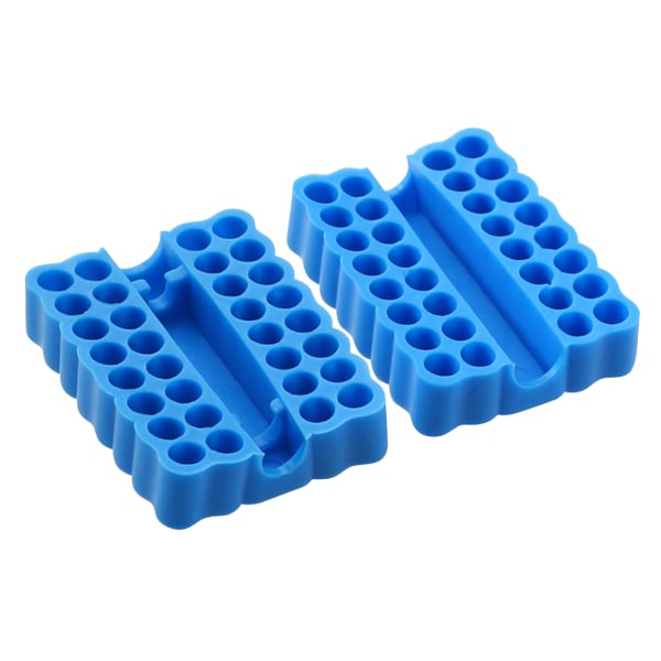 Plastskrutrekker for hodeholder Organizer Drill Bits Oppbevaring for Case 32 Hole