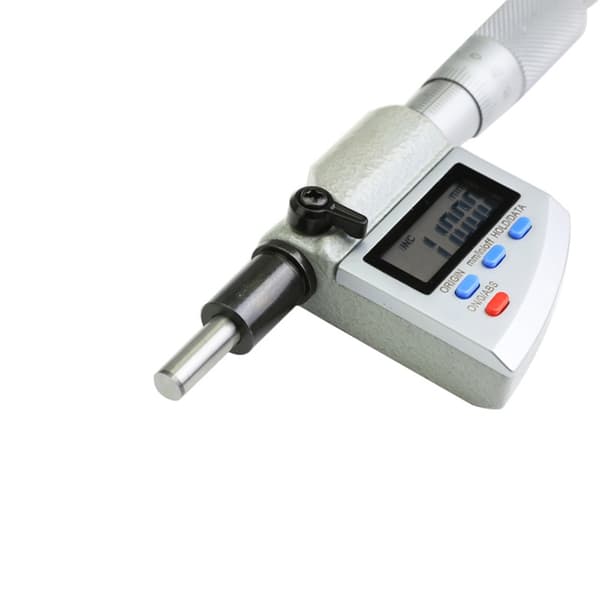 0.001mm Digital Elektronisk Mikrometer 0-25mm Mikron Utvändiga Mikrometer Mätare
