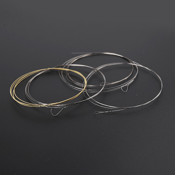 Banjo strenger sett, 5 stk/sett Banjo strenger rustfritt belagt kobberlegering viklet