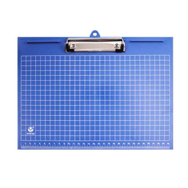 Art Clipboard, Tegnebrett Plast Lap Board Blue