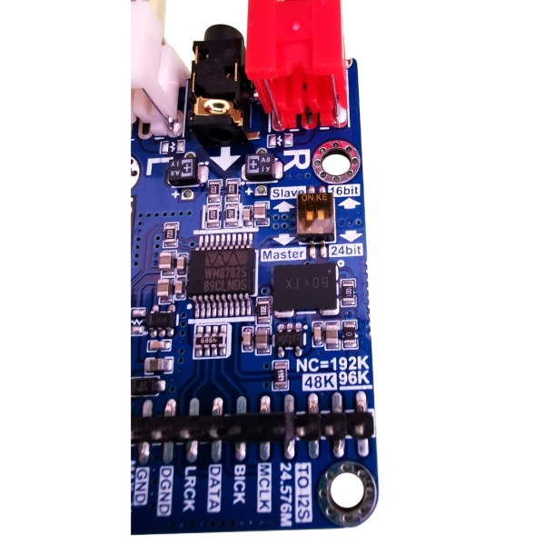 Uppgraderat Recording Card Development Board 12S Sound Capture Card för sampling null - A