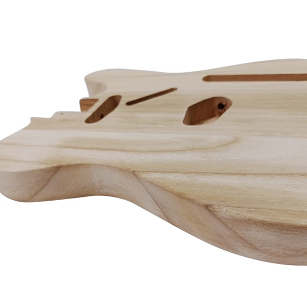 Trägitarr Tunna Gitarrkropp Handgjord DIY Elgitarr Kroppsdelar