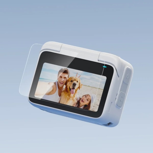 Skärmskydd i härdat glas Skyddsfilm för GO 3-kamera genomskinliga skydd med förbättrad beröringskänslighet