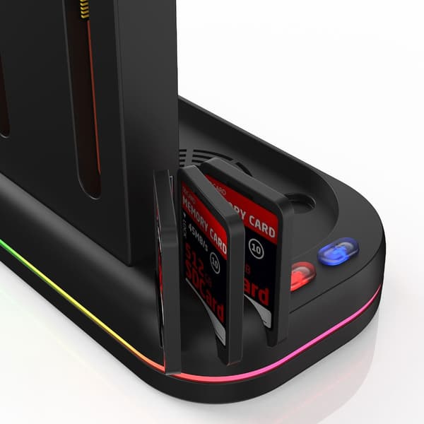 Kompakte dokk-viftekjølere pluss NS2-kontroller ladehub i plast for Switch2