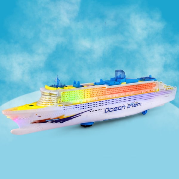 Kryssningsfartyg för barn Barn Småbarn Pedagogisk leksak för Party Rewards Gift