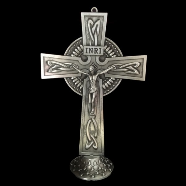 Religiösa statyer Jesus för kors krucifix figurer Bordsprydnader Kyrkliga reliker Antik hem Kapell dekoration null - 3