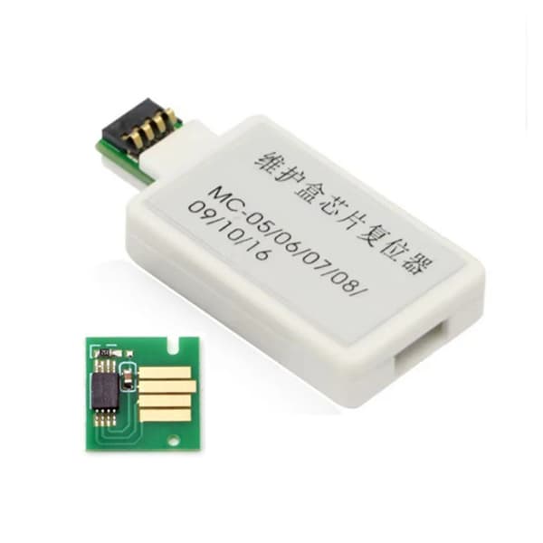 ABS Vedligeholdelsesboks Chip til MC-05 MC-07 MC-08 Printer Spildblækbeholdere