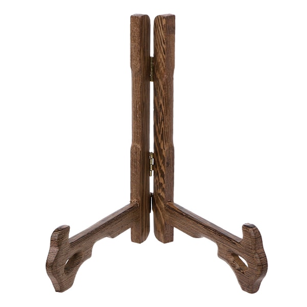 Træ Display Stand Holder 3-7 tommer Fold Høje staffeli Billedramme Plade Holder til Hjem Køkken Soveværelse Opbevaringsstativ