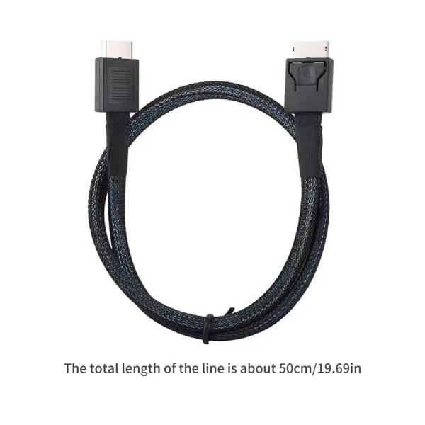 Strömlinjeformad lösning för IT-proffs SFF 8611 PCIe 4.0-kabel 50 cm