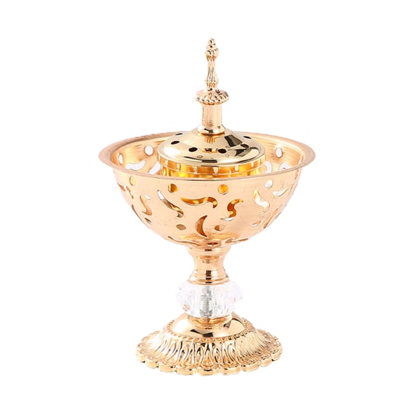 Lysestage gylden metal europæisk stil kandelaber til romantisk gave stearinlys middagsrekvisitter bryllupsfest ornament