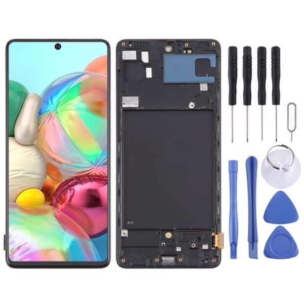 LCD Digitizer til A71 4G 6.43in LCD-skærm og Digitizer