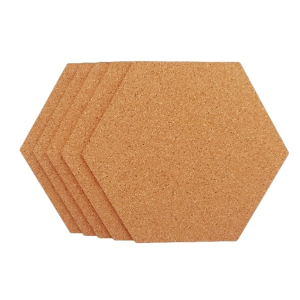 5 STK Cork Opslagstavle Selvklæbende Memo Board Display Message Cork Board