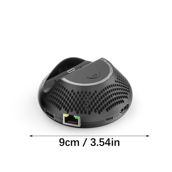 Gaming Konsol Dock Base Avanceret Køling Gigabit LED-belysning til NS2