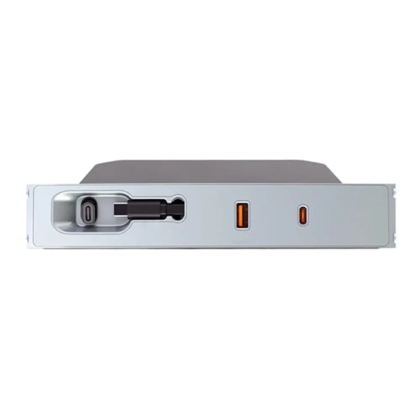 Bilhandskerum USB-hub kompatibel til model 3 centerkonsol 80W PD Type C splitter dockingstation Hurtigopladningsadapter