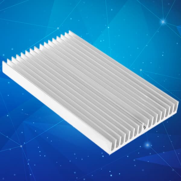 Aluminium Køleplade Radiator Køleplade til IC Chip LED Power Transistor