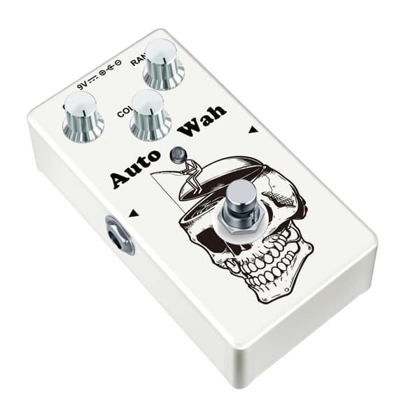 Studiokvalitets guitar-effektpedal: Distortion, Reverb, Delay-effekter, Kompakt