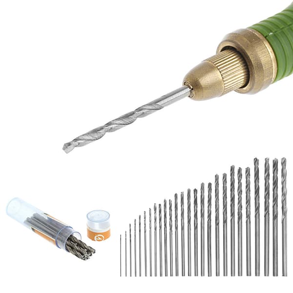 Multifunksjon 10 stk. Små Mikro HSS 1,0 mm Rett Skaft Bor